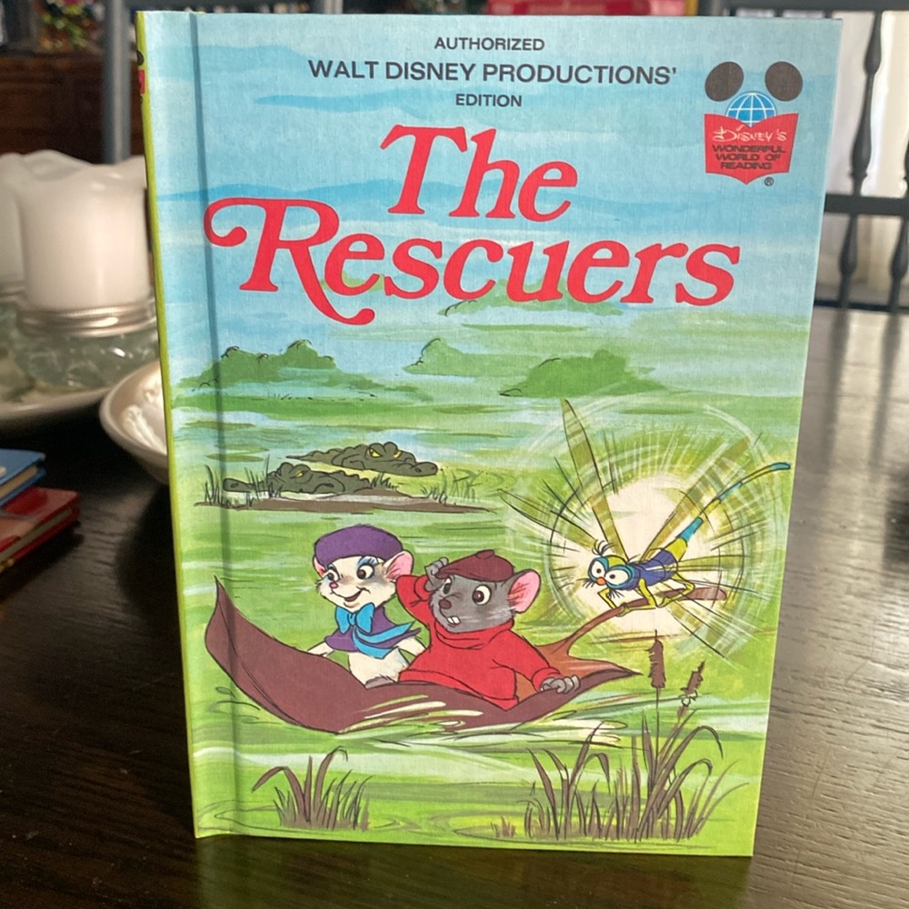 Walt Disney's Wonderful World of Reading Bookclub Edition The Rescuers